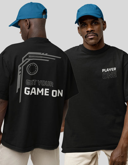 Player One Men Oversized T-Shirt