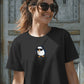 Chill Penguin Crop Top