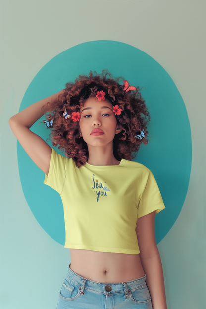 Sea You Crop Top