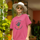 Life's Joy Rooted in Green Women Oversized T-Shirt