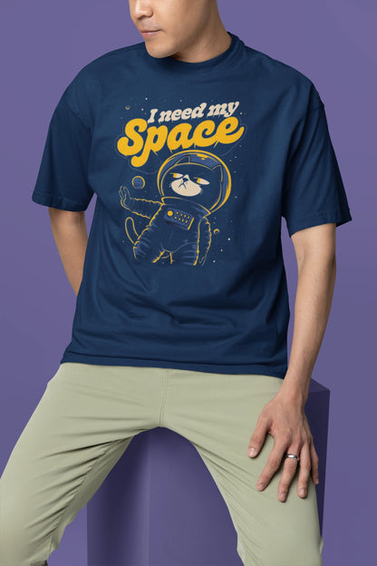 I Need My Space Unisex Oversized T-Shirt