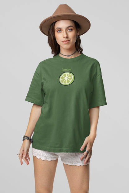 Oversized T-Shirt: Lemon