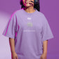 404 Brain Not Found Women Oversized T-Shirt Lavender