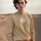 The Number 73 Men Sweatshirt Beige