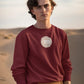 The Number 73 Men Sweatshirt Maroon