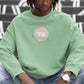 The Number 73 Men Sweatshirt Mint Green