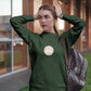 The Number 73 Women Sweatshirt Olive Green