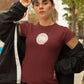 The Number 73 Women T-Shirt Maroon