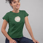 The Number 73 Women T-Shirt Olive Green