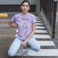 Alexa Delete My Belly Women T-Shirt Lavender