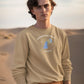 The Aquarius Vision Men Sweatshirt Beige