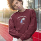 The Aquarius Vision Men Sweatshirt Maroon