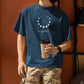Aquarian Celestial Odyssey Men Oversized T-Shirt Steel Blue