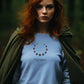 Aquarian Celestial Odyssey Women Sweatshirt Steel Blue