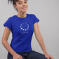 Aquarian Celestial Odyssey Women T-Shirt Royal Blue