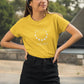 Aquarian Celestial Odyssey Women T-Shirt Yellow