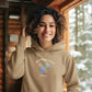 The Aquarius Vision Women Hoodie Beige