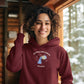 The Aquarius Vision Women Hoodie Maroon