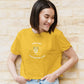 Aries Spirit Crop Top Golden Yellow