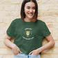 Aries Spirit Crop Top Olive Green