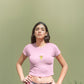 Aries Spirit Crop Top Pink