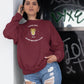 Aries Spirit Women Sweatshirt Maroon