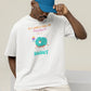 Be A Donut Men Oversized T-Shirt Black
