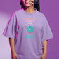 Be A Donut Women Oversized T-Shirt Black