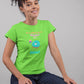 Be A Donut Women T-Shirt Liril Green