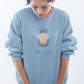 Be Hippy Women Sweatshirt Steel Blue