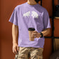 Market Showdown Men Oversized T-Shirt Lavender