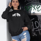 Market Showdown Women Sweatshirt Black