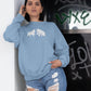 Market Showdown Women Sweatshirt Steel Blue