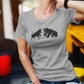 Market Showdown Women T-Shirt Grey