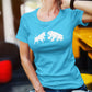 Market Showdown Women T-Shirt Sky Blue