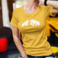 Market Showdown Women T-Shirt Yellow