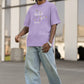 Brews & Service Men Oversized T-Shirt Lavender