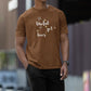 Brews & Service Men T-Shirt Coffee Brown