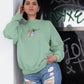 Wings of Color Women Sweatshirt Mint Green