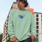 Blue Chip Stocks Men Sweatshirt Mint Green