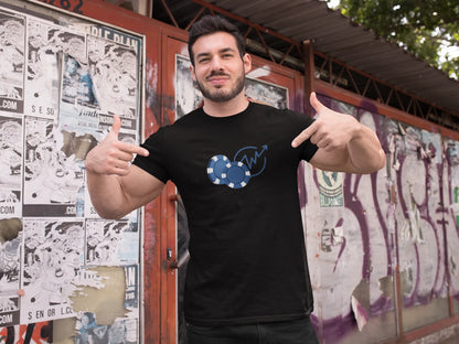 Blue Chip Stocks Men T-Shirt Black