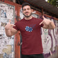 Blue Chip Stocks Men T-Shirt Maroon