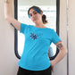 Blue Chip Stocks Women T-Shirt Sky Blue