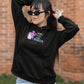 Here For The BOOS Women Hoodie Black