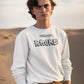 Forever Broke Men Sweatshirt White