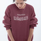 Forever Broke Women Sweatshirt Maroon