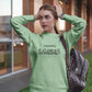 Forever Broke Women Sweatshirt Mint Green