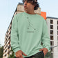 Constellation Cancer Men Sweatshirt Mint Green