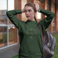 Capricorn Ascendance Women Sweatshirt Olive Green
