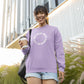 Amar-Prem LOL Leela Women Sweatshirt Lavender